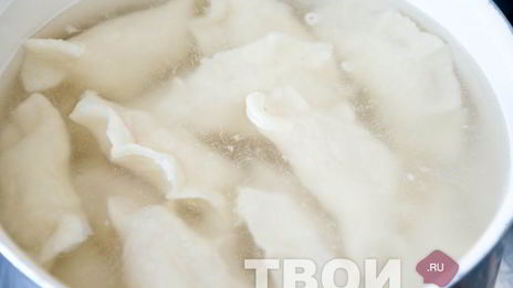 вареники с клубникой