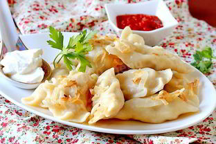 Вареники с мясом и капустой