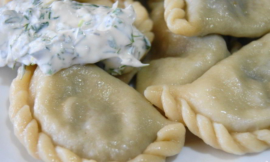 Рецепт вареников с редькой
