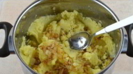 вареники с салом и картошкой