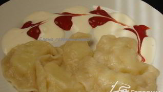 Вареники с сырым картофелем и сырно-картофельные