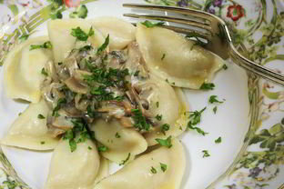 Вареники с телятиной