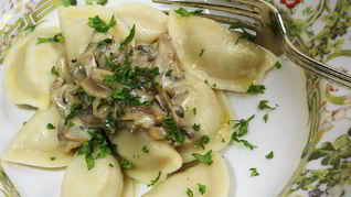 Вареники с телятиной