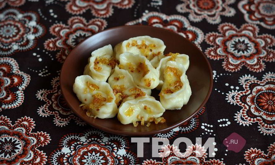Рецепт вареников с толченой картошкой