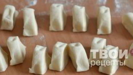 вареники с толченой картошкой