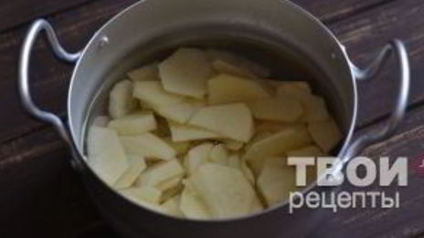 вареники с толченой картошкой