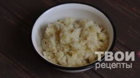 вареники с толченой картошкой