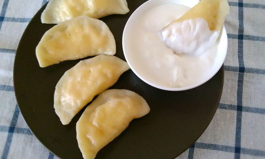 Рецепт вареников с творогом