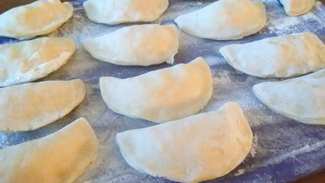 вареники с творогом