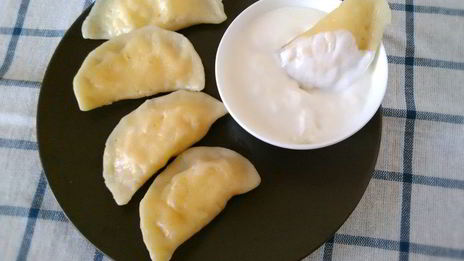 вареники с творогом