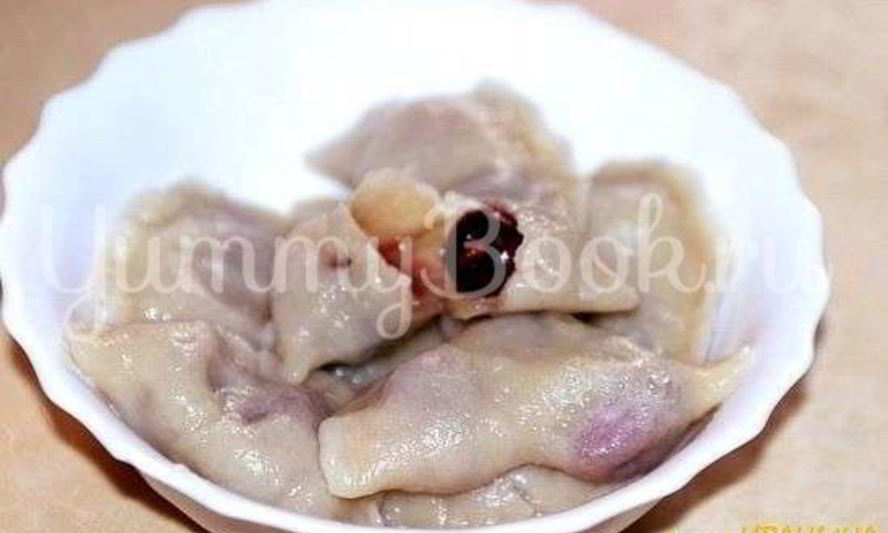 Рецепт вареников с вишней