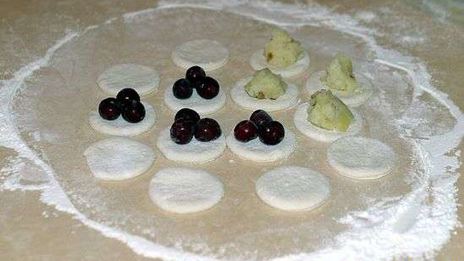 вареники с вишней