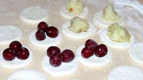 вареники с вишней