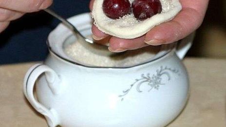 вареники с вишней