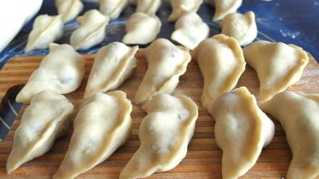 вареники с вишнями из постного заварного теста