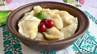 Вареники с вишнями