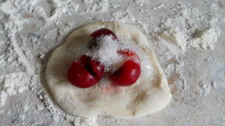 вареники с вишнями