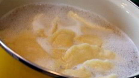 вареники со шпинатом