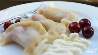 Заварные вареники