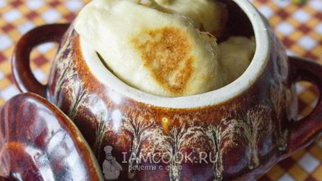 золотистые вареники с капустой