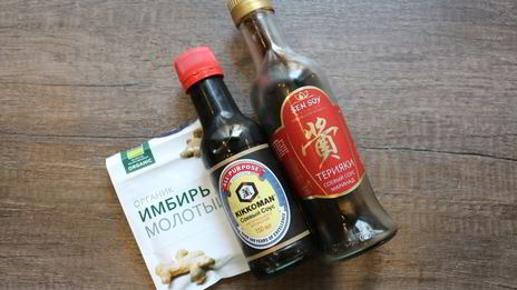 яичная лапша с говядиной и брокколи