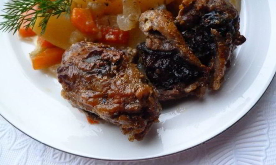 Рецепт пикантного жаркого