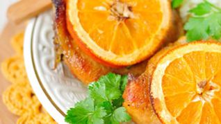 Пряное жаркое из курицы с апельсином