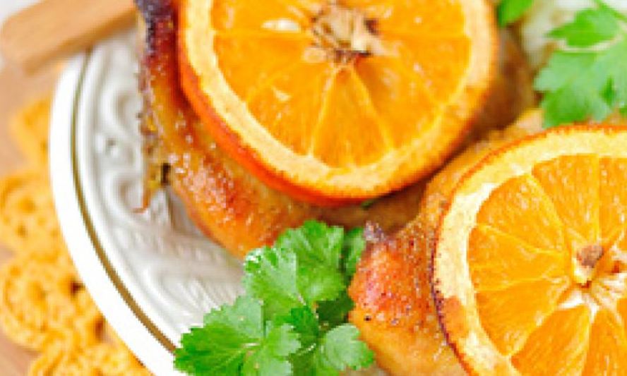 Рецепт пряного жаркого из курицы с апельсином