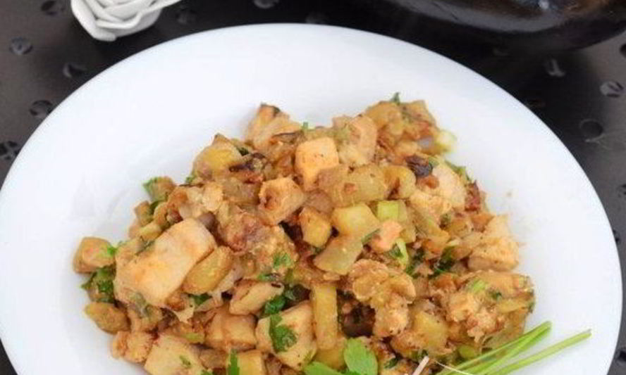 Рецепт жаркого из баклажанов и курицы