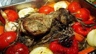 Жаркое из баранины в духовке