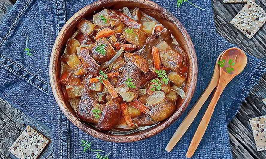 Рецепт жаркого из белых грибов по-одесски