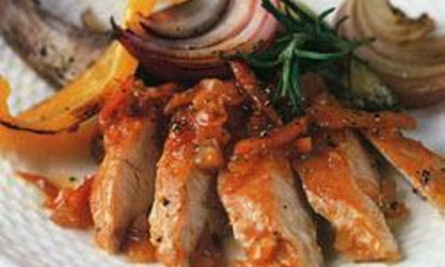 Рецепт жаркого из курицы с апельсином