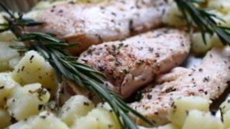 жаркое из курицы с картошкой