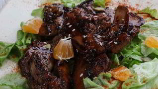 Жаркое из печени с водкой