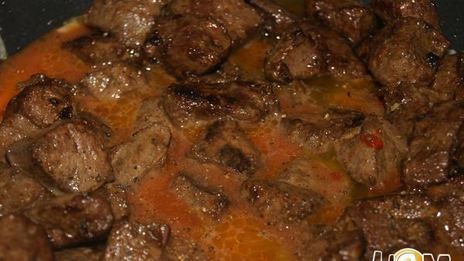 жаркое из печени