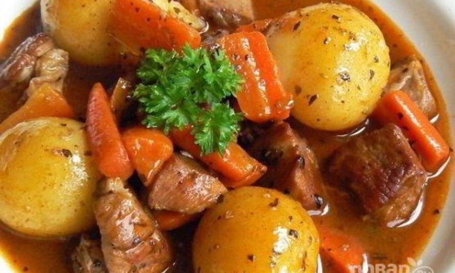 Рецепт жаркого из свинины с картошкой