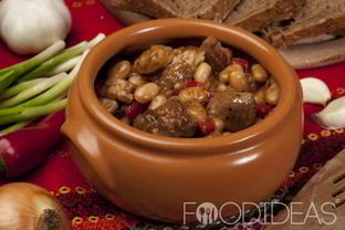 Жаркое с фасолью