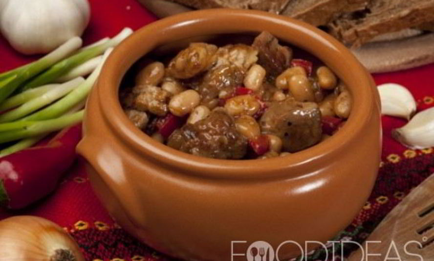 Рецепт жаркого с фасолью