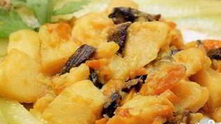 Жаркое с грибами