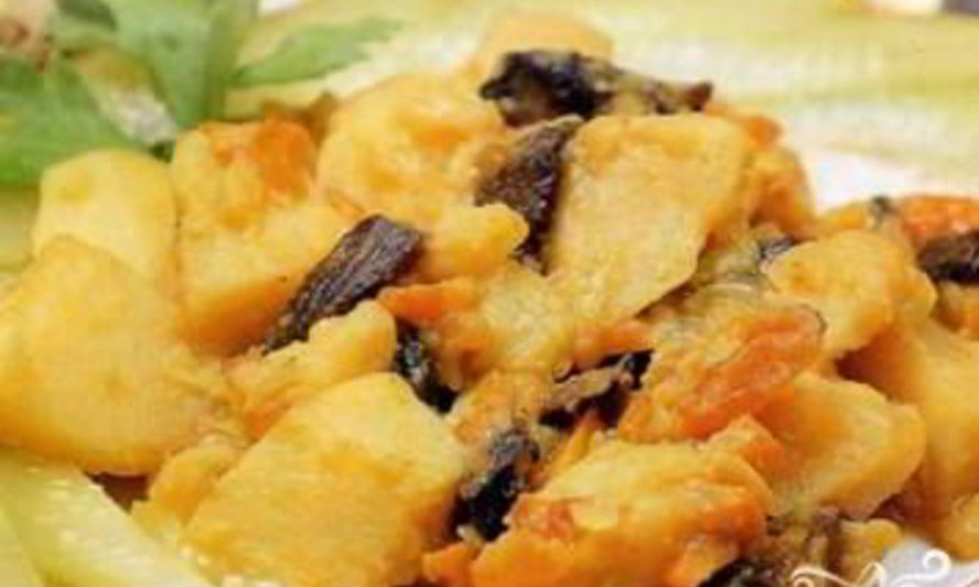 Рецепт жаркого с грибами