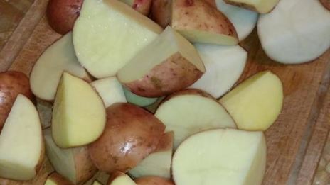 жаркое с индюшкой и маслятами