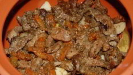 жаркое со свининой и овощами