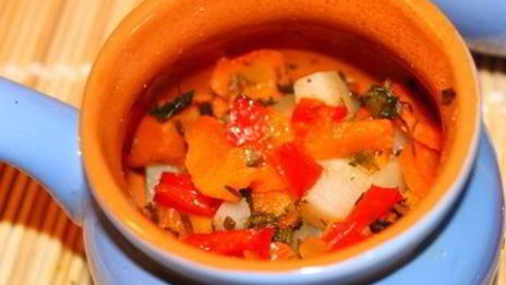 жаркое в горшочке для детей