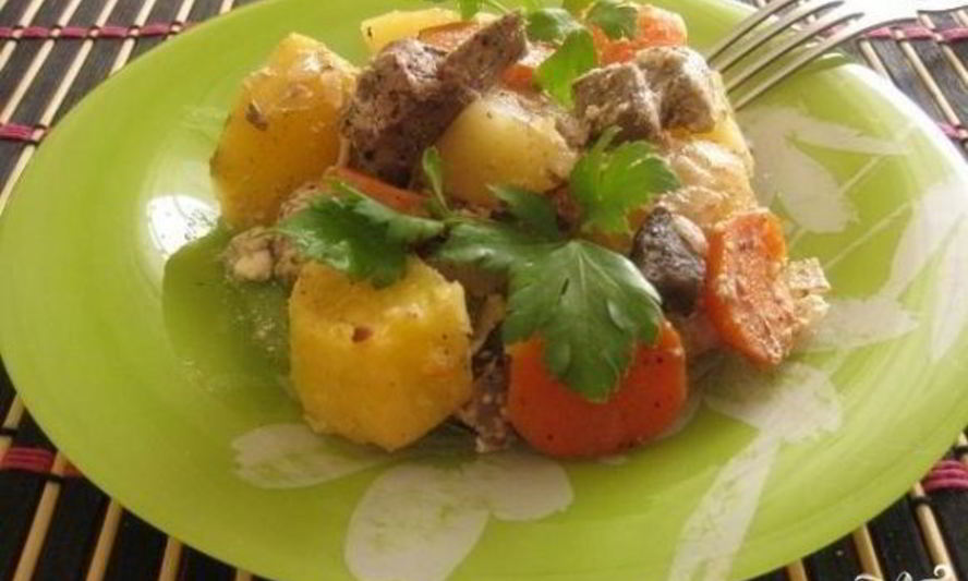 Рецепт жаркого в рукаве в духовке