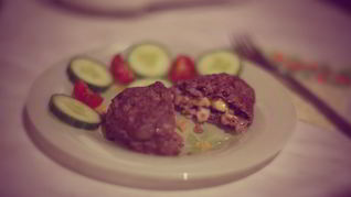 Ароматные зразы с белыми грибами и сыром