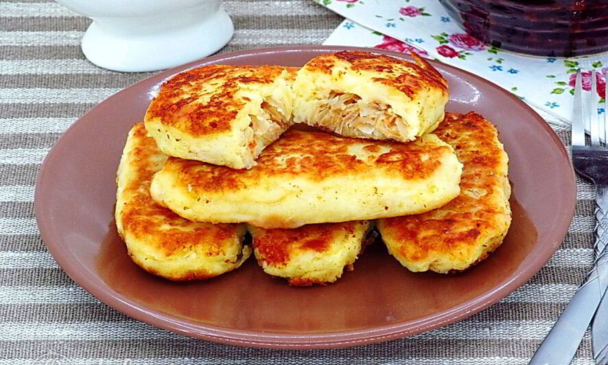 Рецепт картофельных зраз с квашеной капустой
