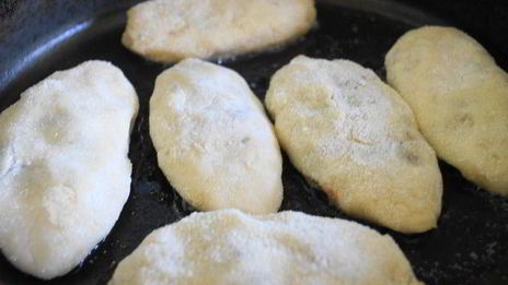 картофельные зразы с острой мясной начинкой