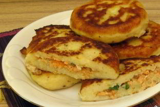 Картофельные зразы с рыбой