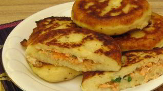 Картофельные зразы с рыбой