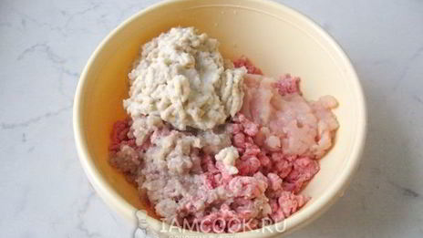 мясные зразы с грибами